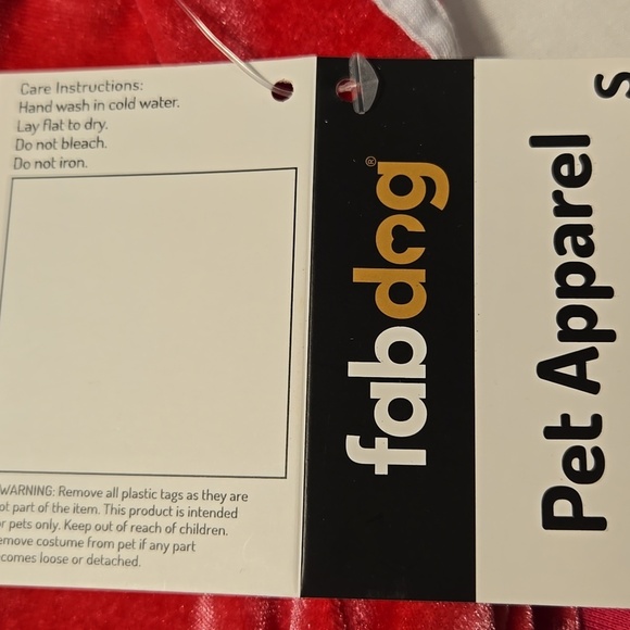 Fabdog Hot Pink Velour Puppy Dog    DIVA Hoodie Size Small - Picture 3 of 4